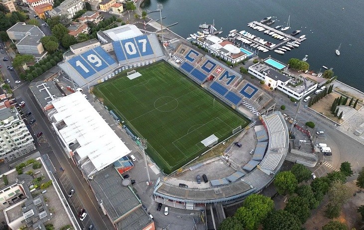  意媒：科莫計(jì)劃翻修主場(chǎng)，2026年開(kāi)工2028年完工，1.52萬(wàn)個(gè)座位