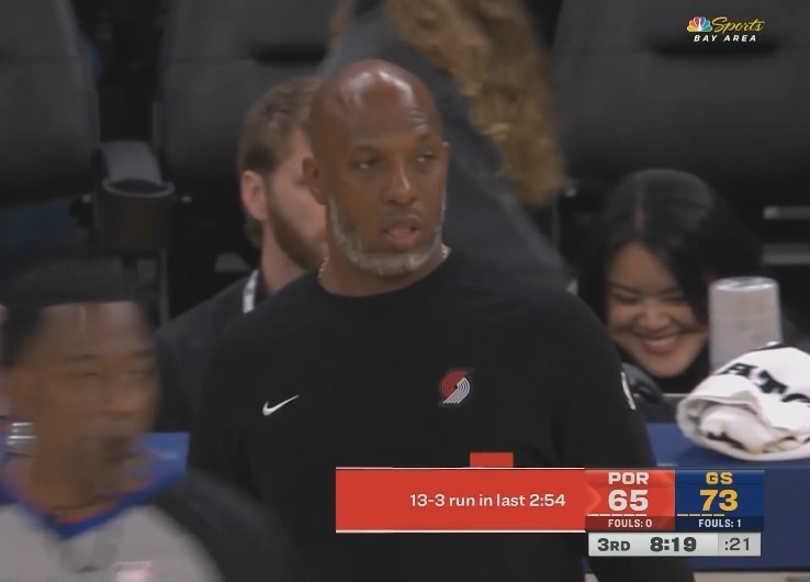  經(jīng)典的勇士領先被追分！開拓者3分鐘內(nèi)轟出13-3將分差縮小到8分