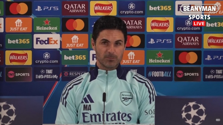  阿爾特塔：若我是賭徒會賭我們英超奪冠 還沒到說無冠的時候