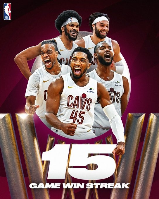  詹姆斯時代后首次！騎士隊史第6次做到單賽季至少55勝