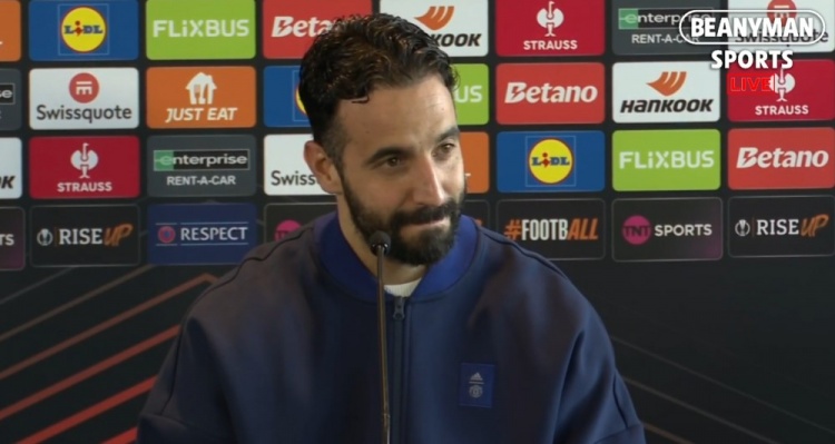  阿莫林：感受到了拉爵的支持 我們還有歐聯(lián)杯&可以進(jìn)入歐冠