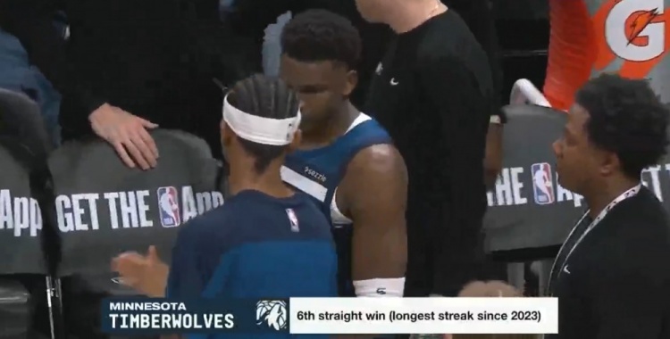  有點(diǎn)上賽季模樣！森林狼取得一波六連勝 球隊(duì)自2023年以來最長(zhǎng)