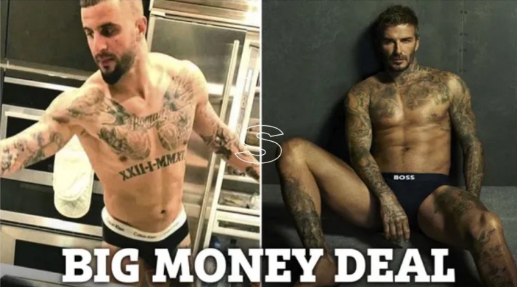  太陽(yáng)報(bào)：沃克與知名品牌簽下內(nèi)褲代言合同，合同金額為六位數(shù)