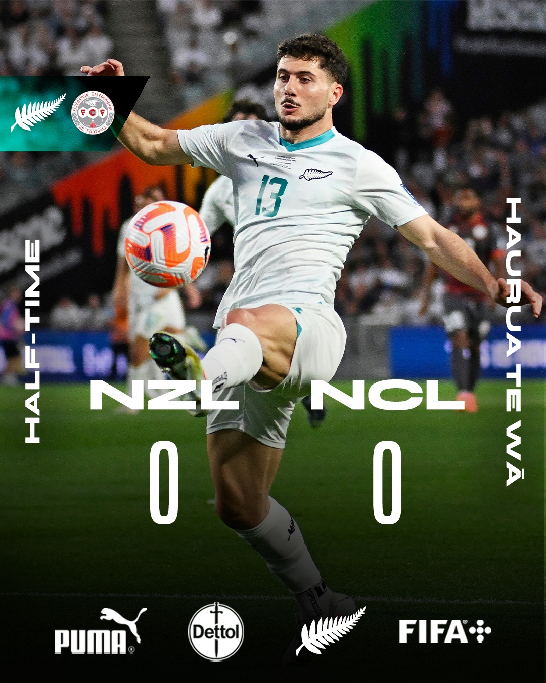  難道真要？新西蘭和新喀里多尼亞上半場(chǎng)竟戰(zhàn)成0-0平