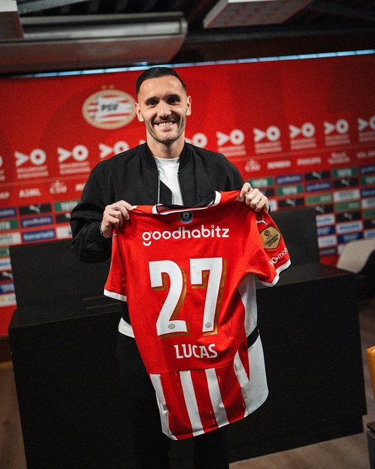  槍手舊將盧卡斯-佩雷斯感染結(jié)核病，2月剛加入埃因霍溫&恐缺席6周