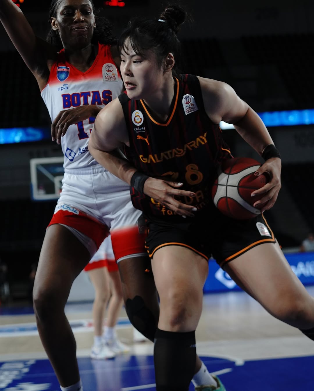  殺進(jìn)土超季后賽4強(qiáng)！李月汝7中5拿下10分15板3助3帽2斷 正負(fù)值+20