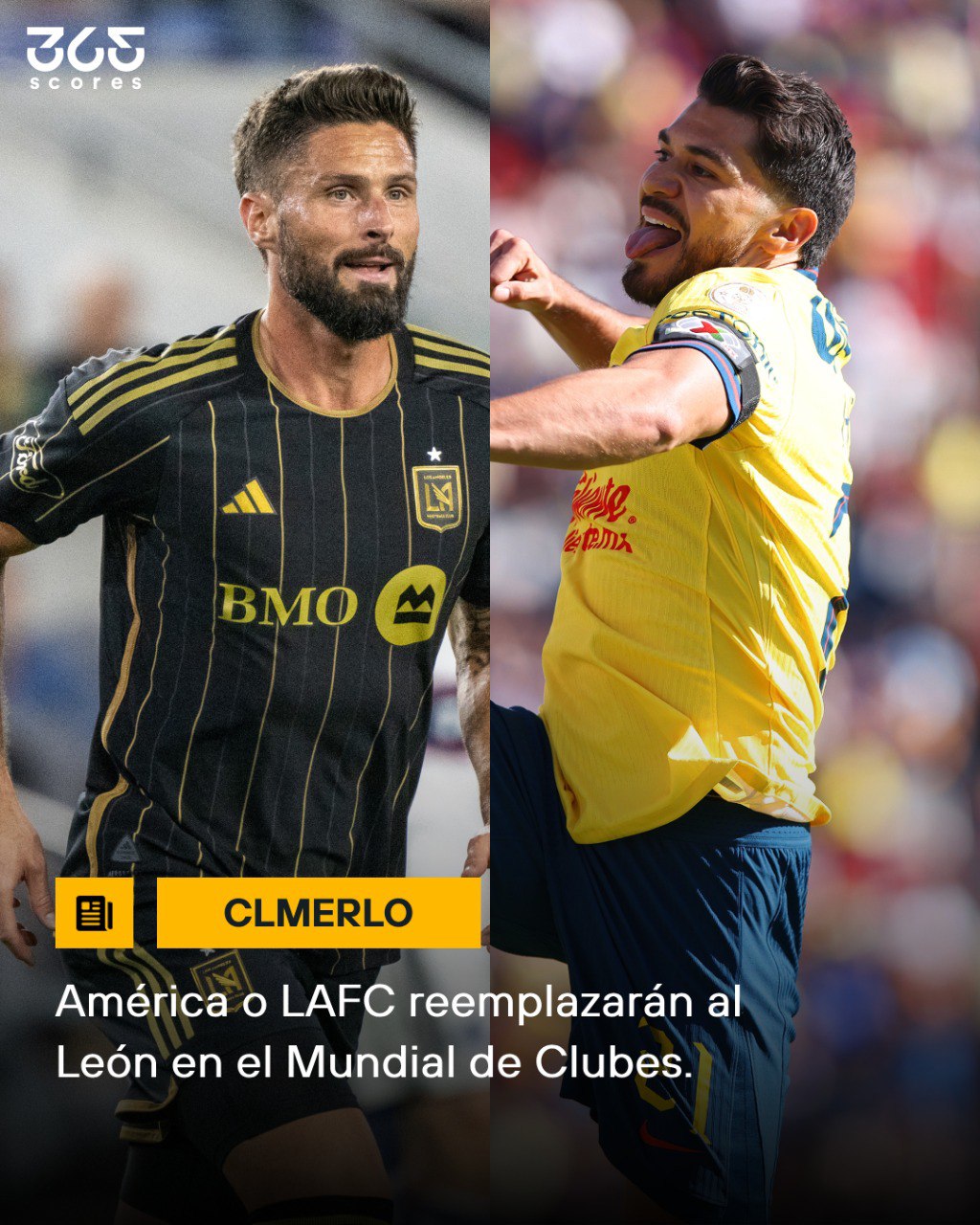  吉魯戰(zhàn)舊主？記者：洛杉磯FC將對陣墨西哥美洲，爭奪世俱杯資格