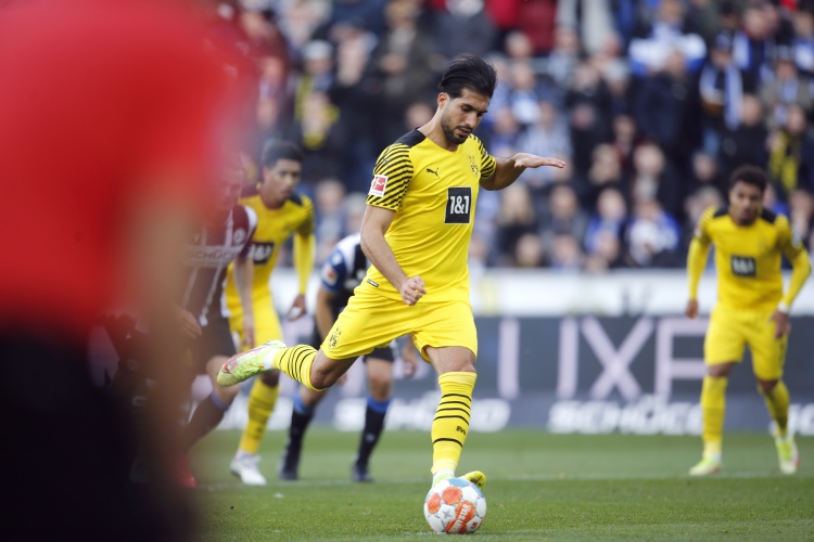  多特本賽季歐冠已贏得7個點球，超過6球的國米是同期最多