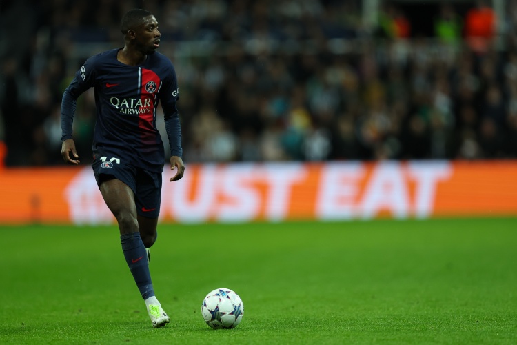  均衡！登貝萊本賽季在法甲8右腳進(jìn)球、6左腳進(jìn)球、2粒頭球