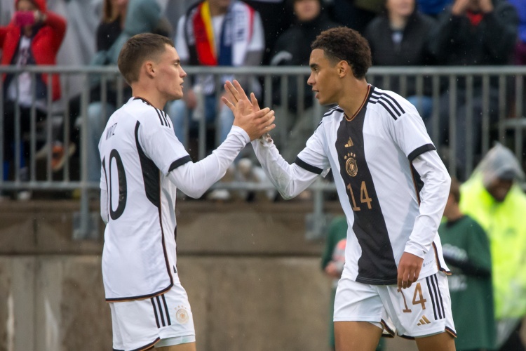  圖片報對比24項數(shù)據(jù)：維爾茨助攻過人等20項占優(yōu)，穆西亞拉僅3項