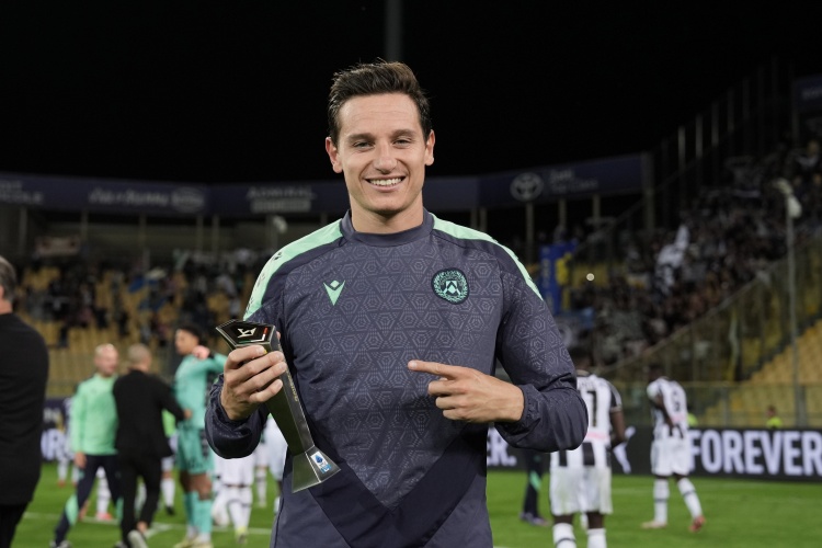  烏迪內(nèi)斯客場1-1拉齊奧，托萬：我恢復(fù)最佳水平&球隊已經(jīng)保級成功