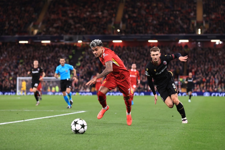  路易斯-迪亞斯結束10場進球荒，本賽季已打進13球追平上賽季