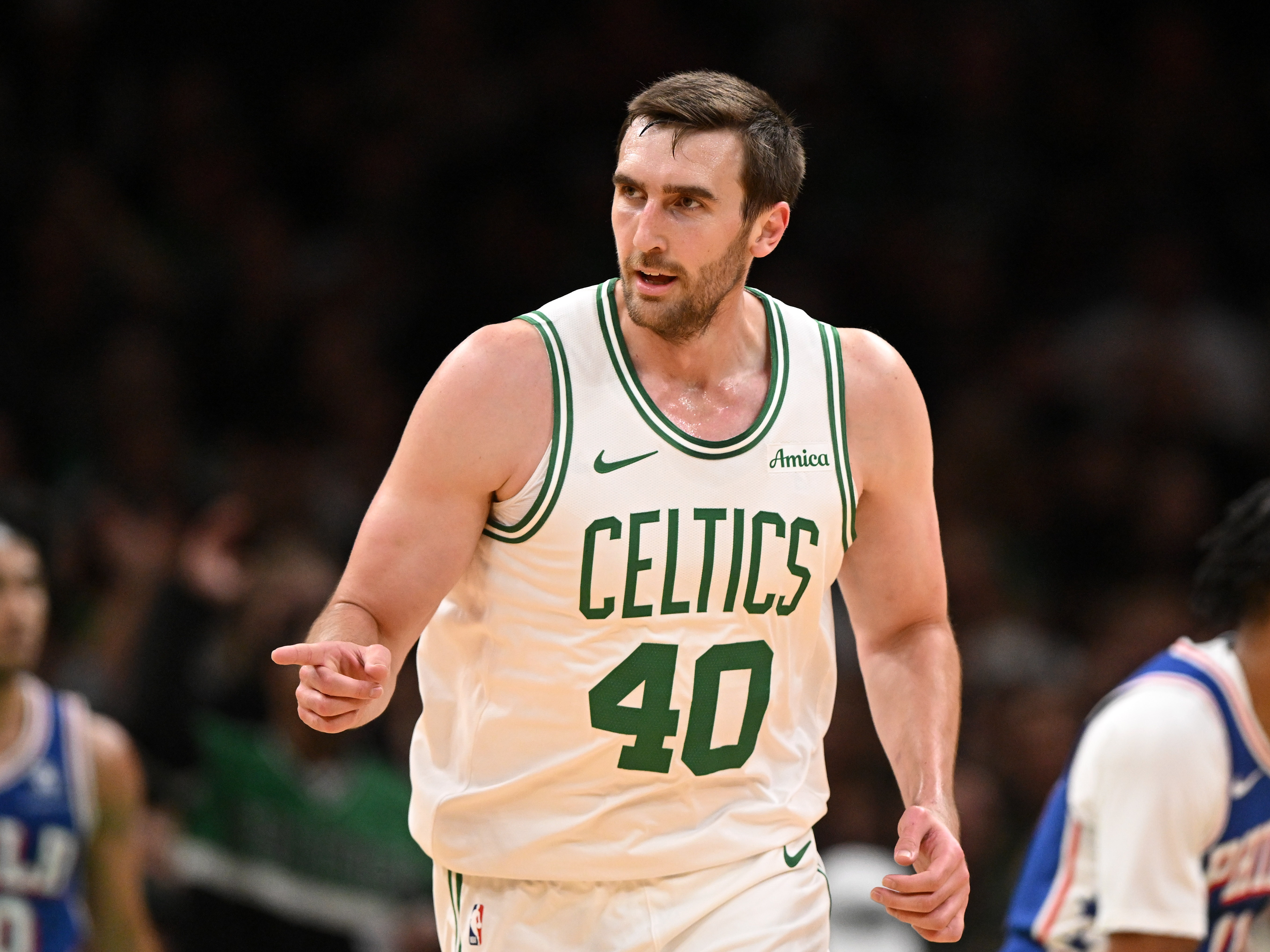  真拼！科內(nèi)特3中3高效得到9分 搶到4個(gè)籃板全部為前場(chǎng)籃板