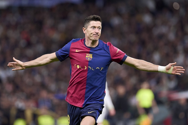  萊萬本賽季俱樂部+國(guó)家隊(duì)已打進(jìn)40球，五大聯(lián)賽球員中首位