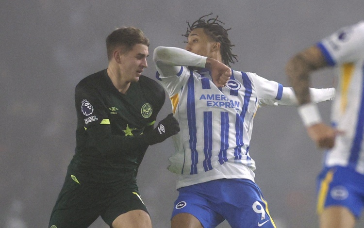  若昂-佩德羅上賽季至今打進12點球，同期英超球員僅次薩拉赫16球