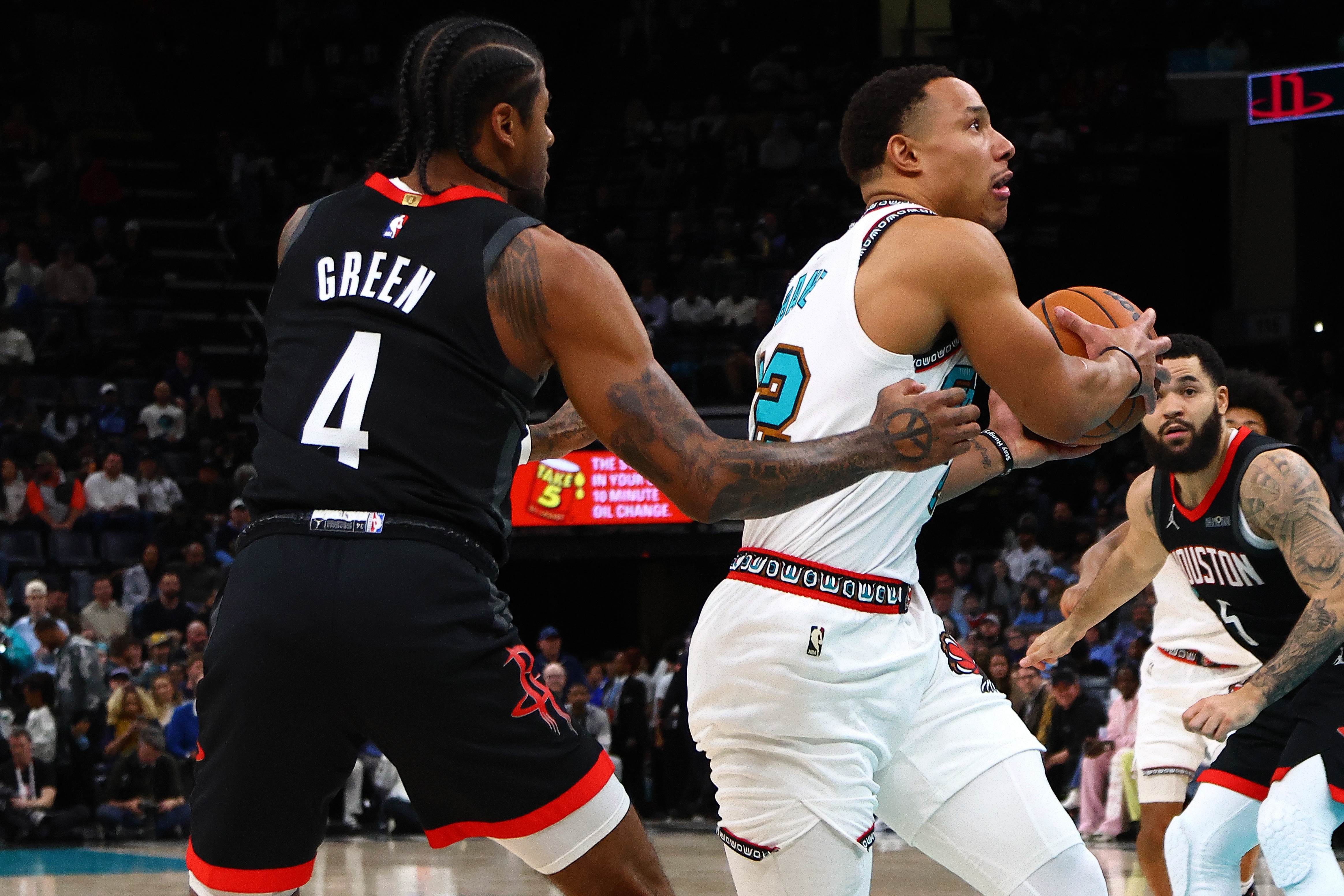  季后賽見？本賽季常規(guī)賽火箭對灰熊3勝1負(fù) 三場關(guān)鍵時刻決勝