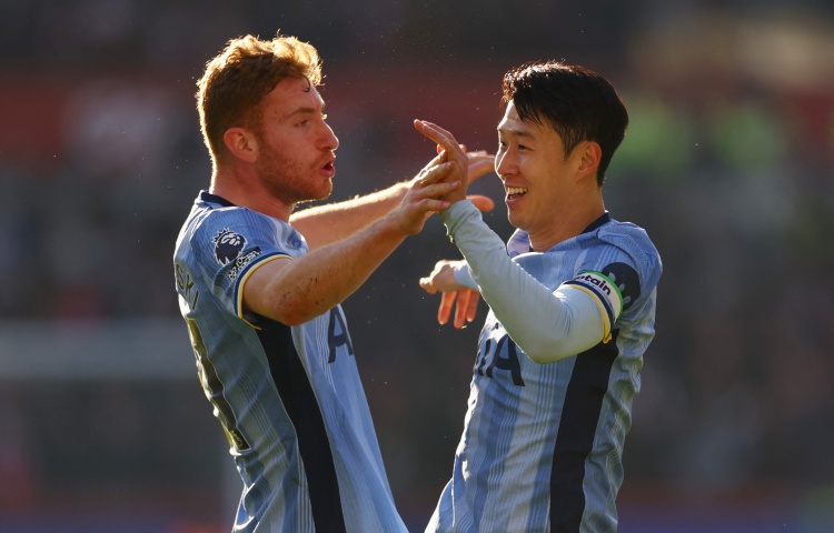  本賽季英超重大機(jī)會(huì)轉(zhuǎn)化率：熱刺43.8%居首，曼城43.2%次席