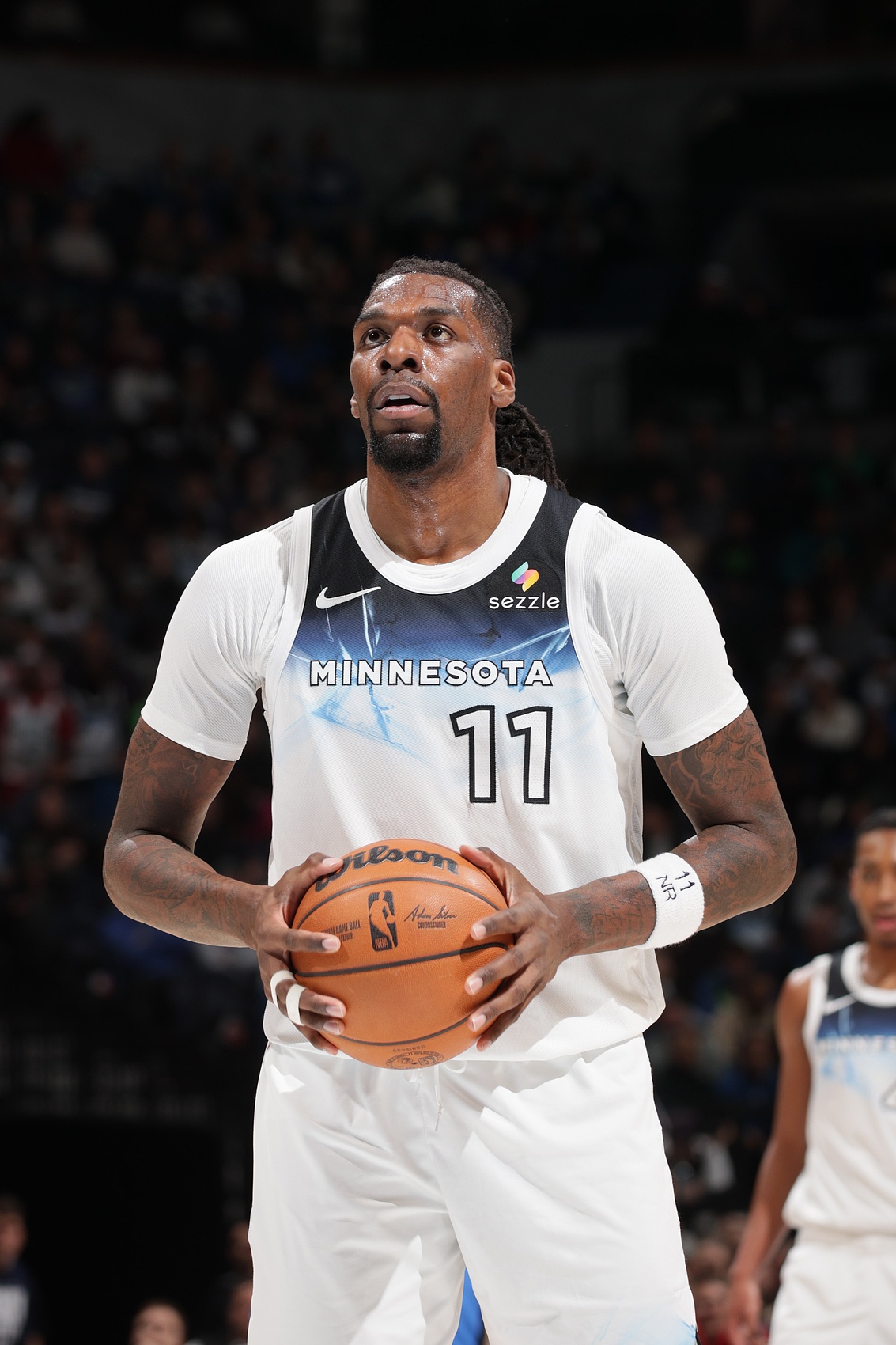  很硬！里德半場(chǎng)10中4得16分8板2助3蓋帽 第二節(jié)獨(dú)得12分6板