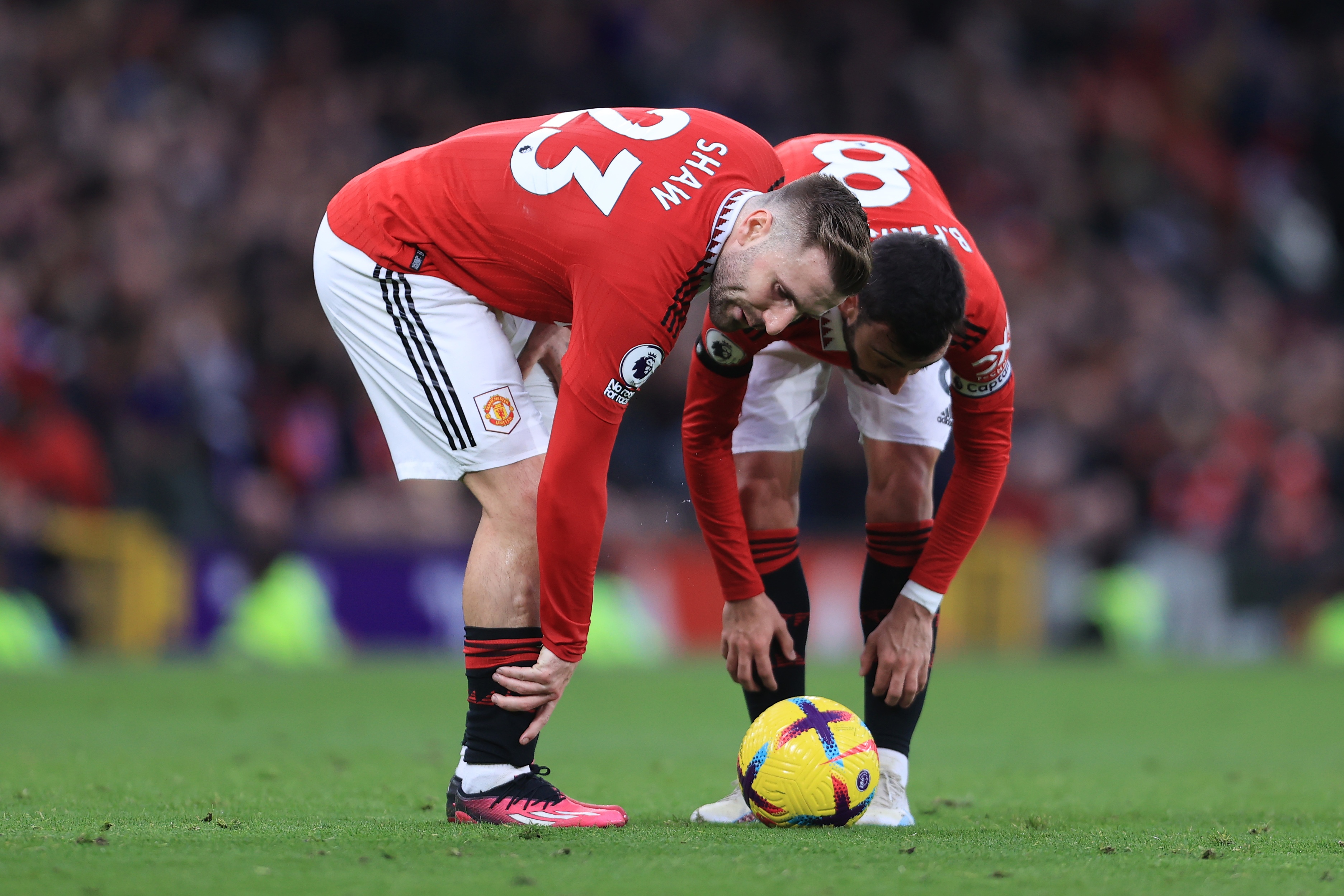  5年B費出場數(shù)即將追平10年盧克肖！二人生涯傷停天數(shù)：26vs1648！