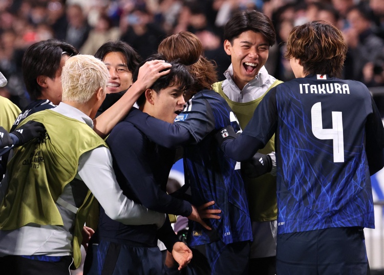  日本隊(duì)22名旅歐球員中15人來自五大聯(lián)賽，是22年3月出線時(shí)的兩倍