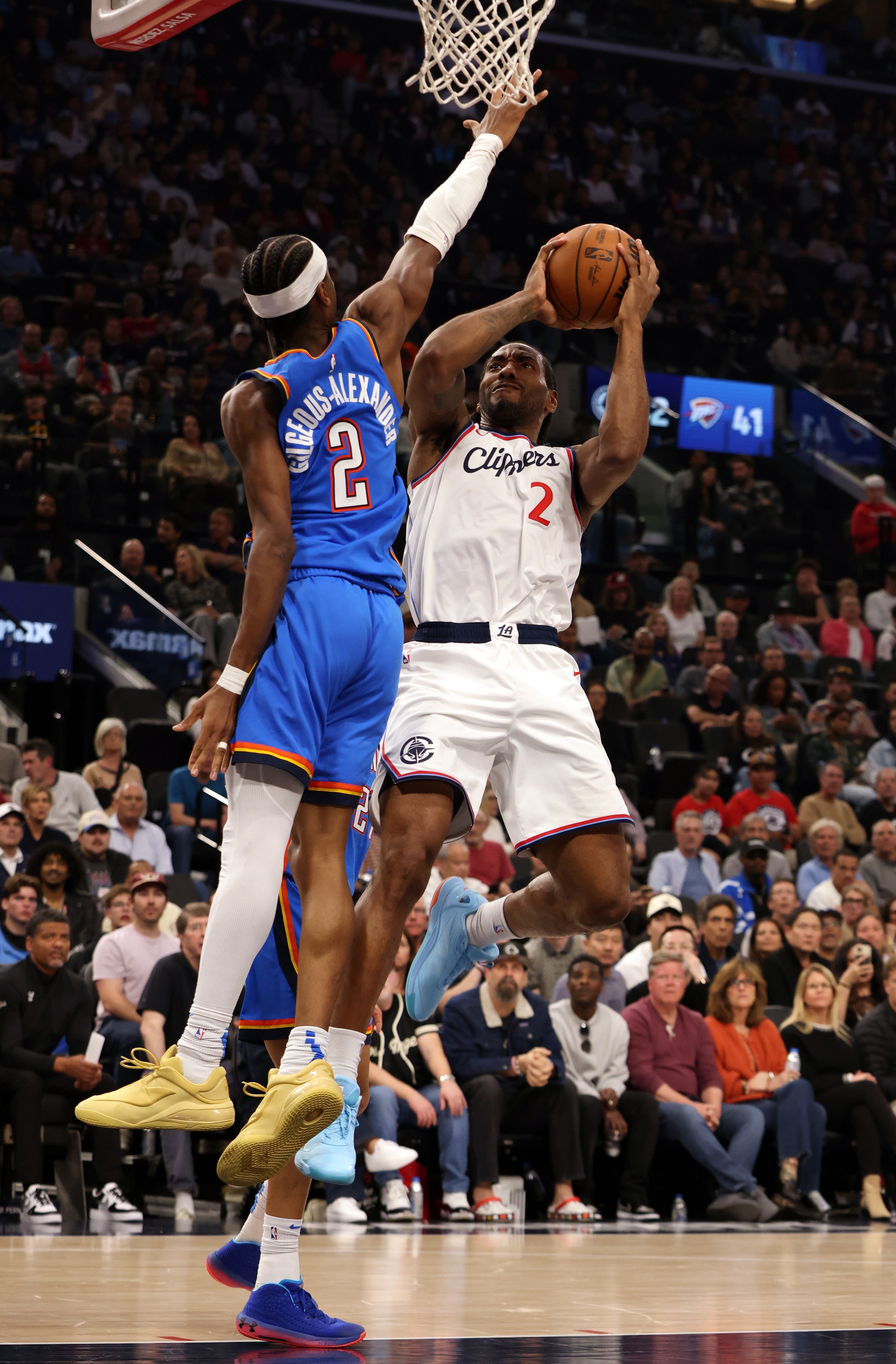  快船VS雷霆述評：防守消耗大戰(zhàn)檢驗成色 卡子哥硬解撐起全部希望