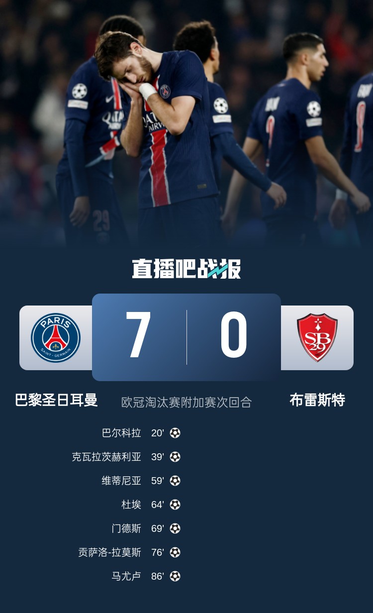  這運氣！巴黎聯(lián)賽階段抽到城仁槍等隊，16強將對陣利物浦或巴薩